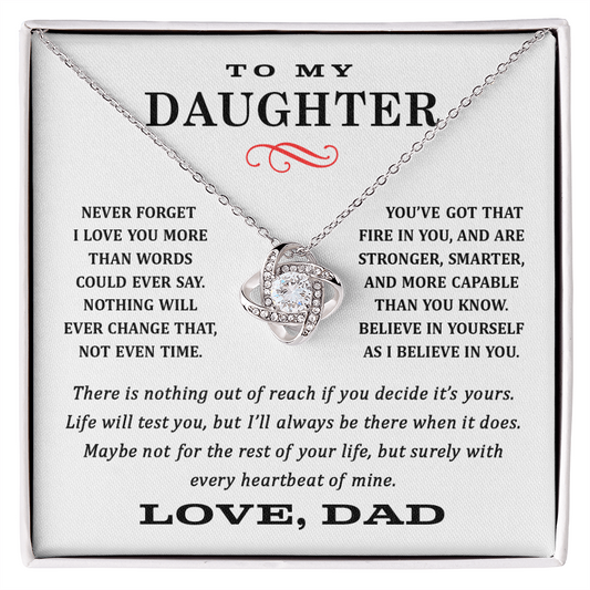 Dad to Daughter, Heartbeat.