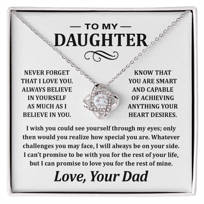 To My Daughter From Dad, How Special You Are