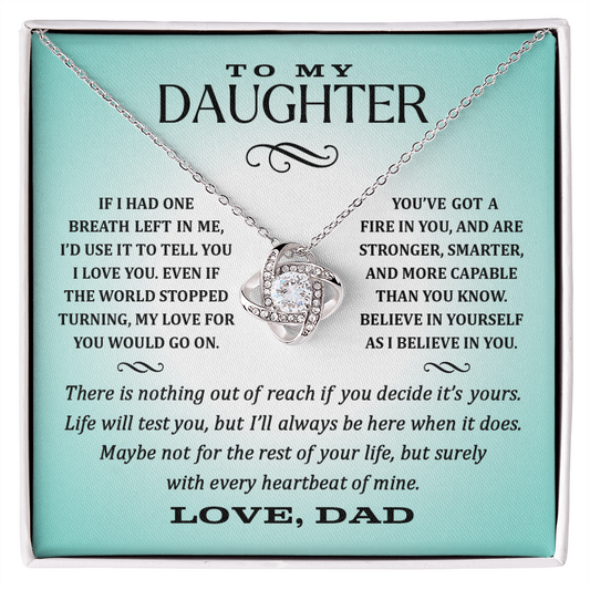 Dad to Daughter, Heartbeat.