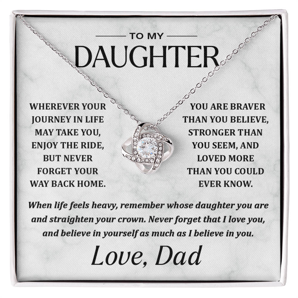 Dad To Daughter, Way Back Home.