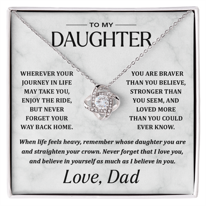 Dad To Daughter, Way Back Home.