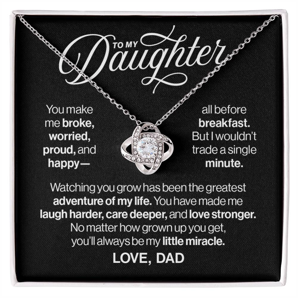 To My Daughter, Before Breakfast