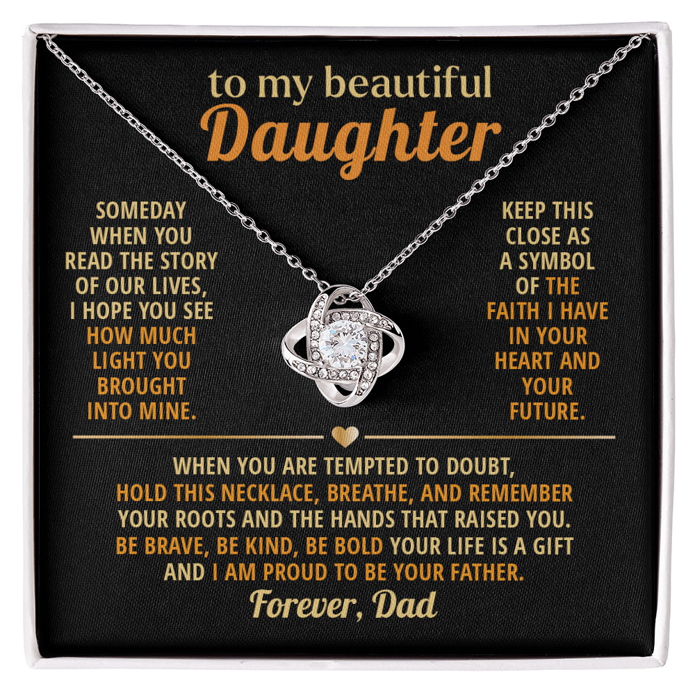 To My Daughter, Be Brave