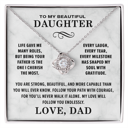 Dad To Daughter, Gratitute.