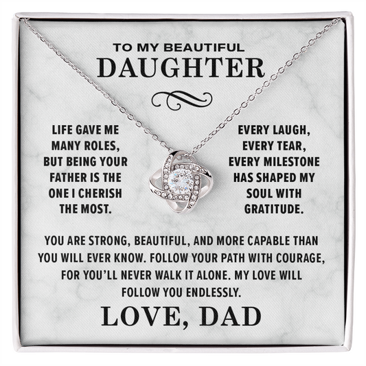 Dad To Daughter, Gratitute.
