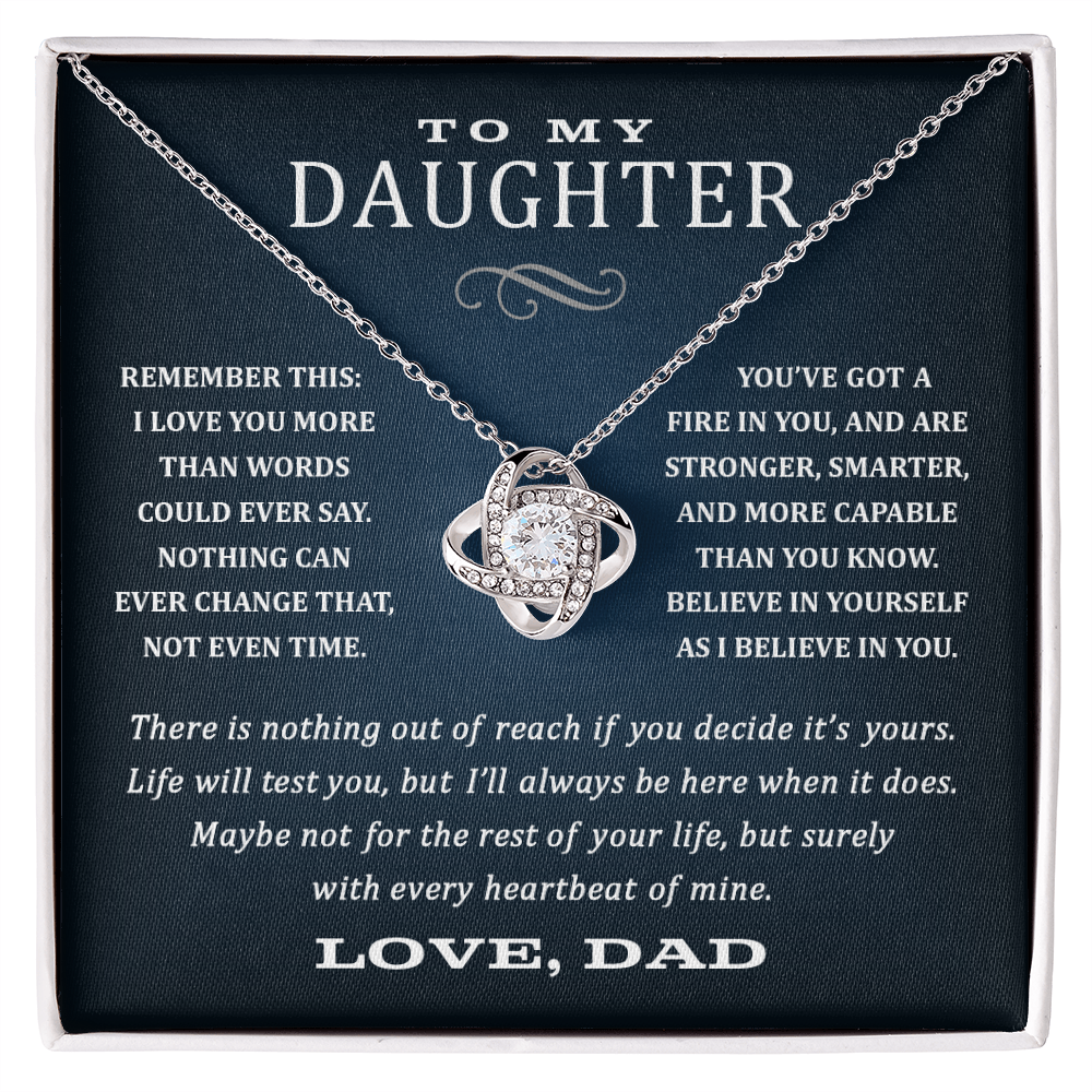Dad to Daughter, Heartbeat.