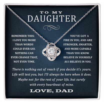 Dad to Daughter, Heartbeat.