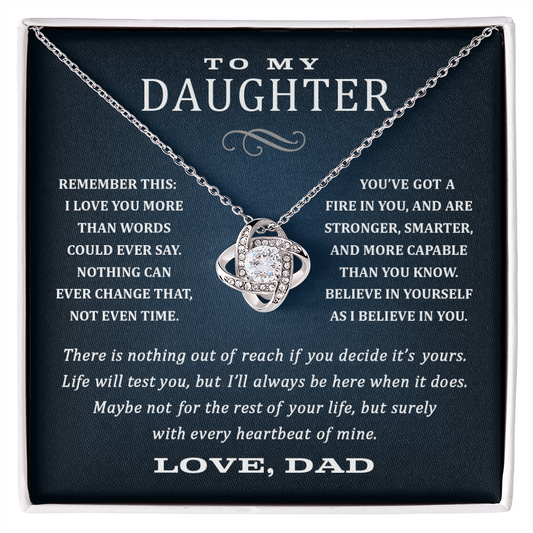 Dad to Daughter, Heartbeat.