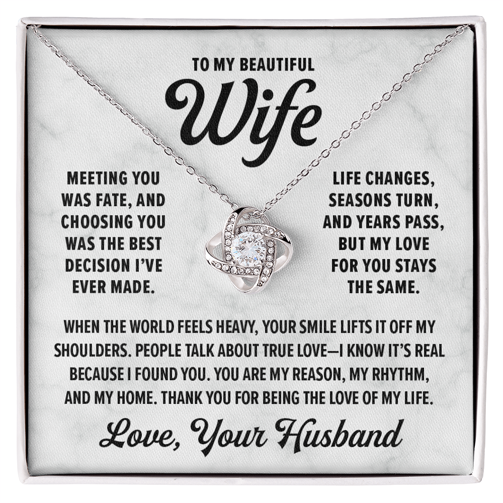 To My Wife, My Reason.
