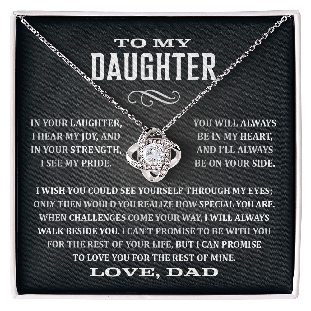 To My Daughter From Dad, How Special You Are, Pendant Necklace
