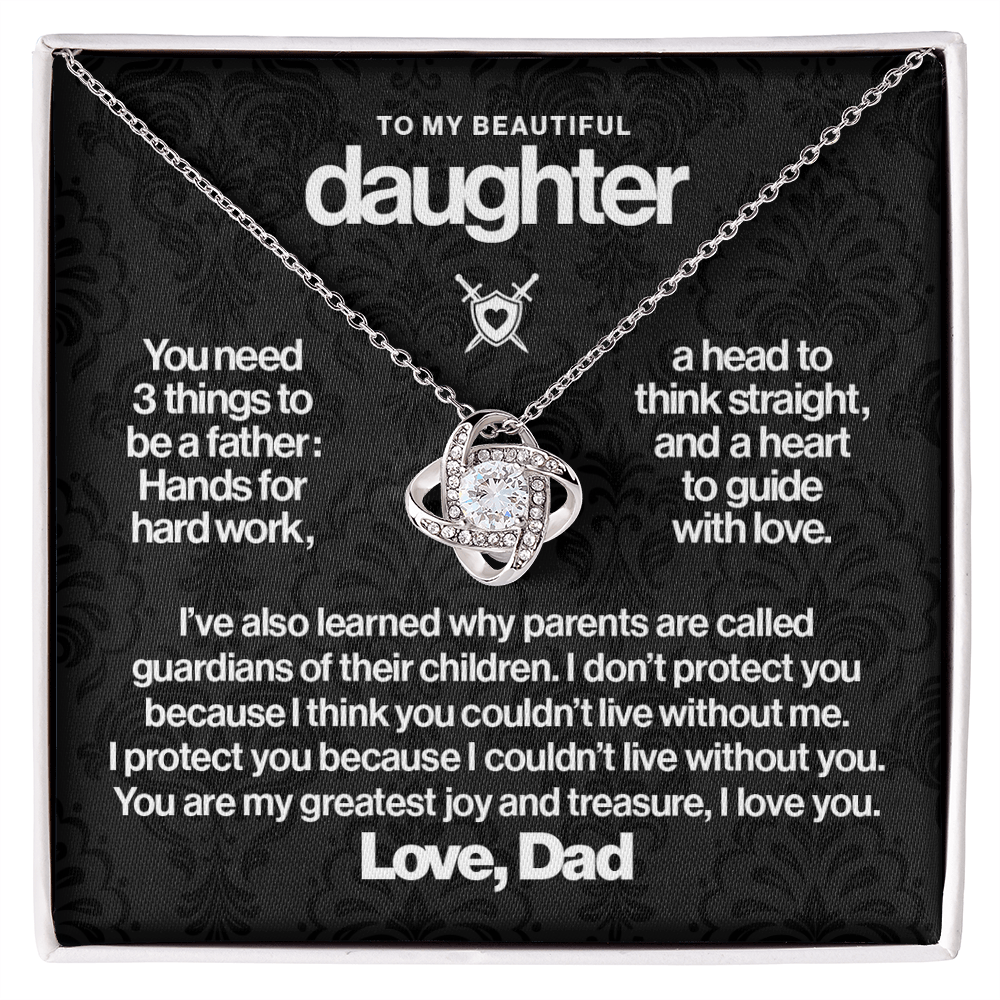 To My Daughter, My Treasure.