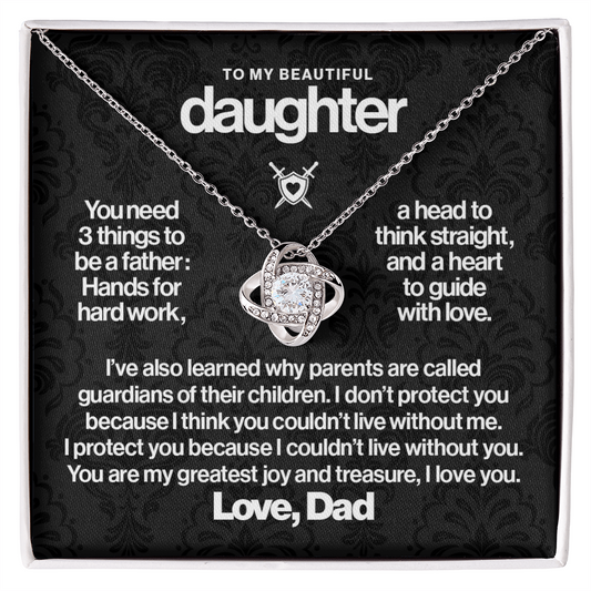 To My Daughter, My Treasure.