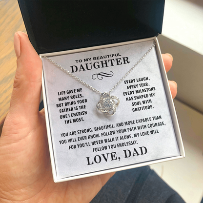 Dad To Daughter, Gratitute.