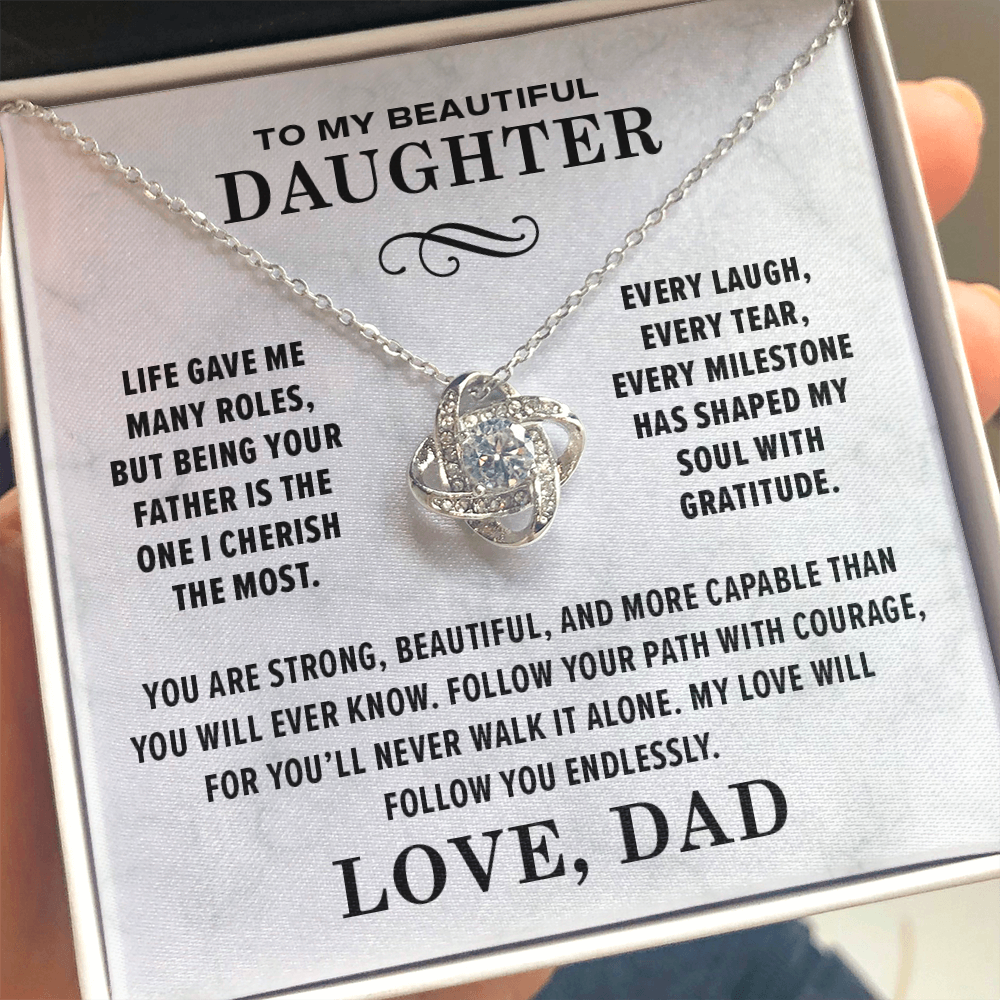Dad To Daughter, Gratitute.