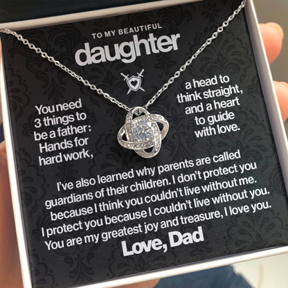 To My Daughter, My Treasure.