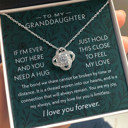To My Granddaughter, Our Bond.