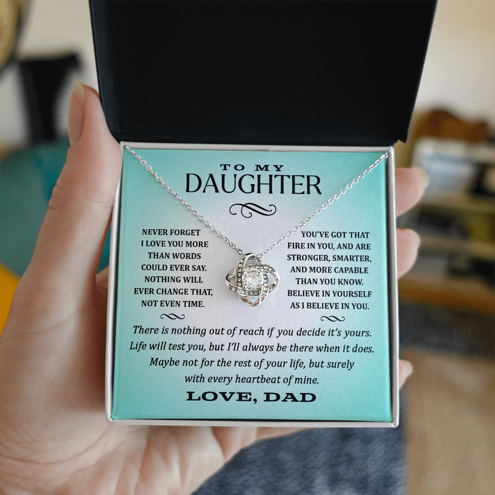 Dad to Daughter, Every Heartbeat.