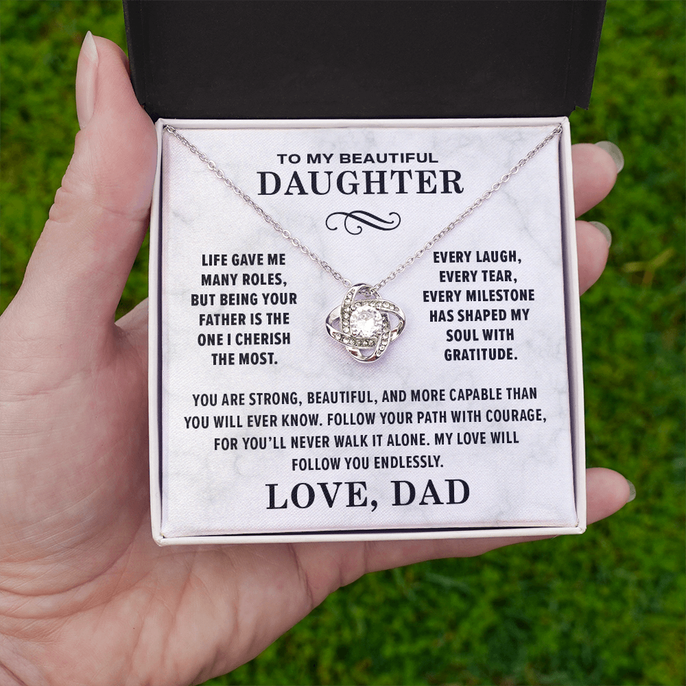 Dad To Daughter, Gratitute.