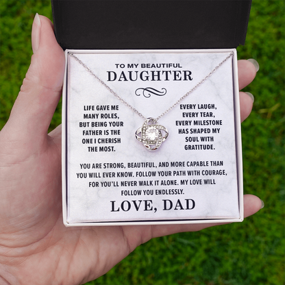 Dad To Daughter, Gratitute.