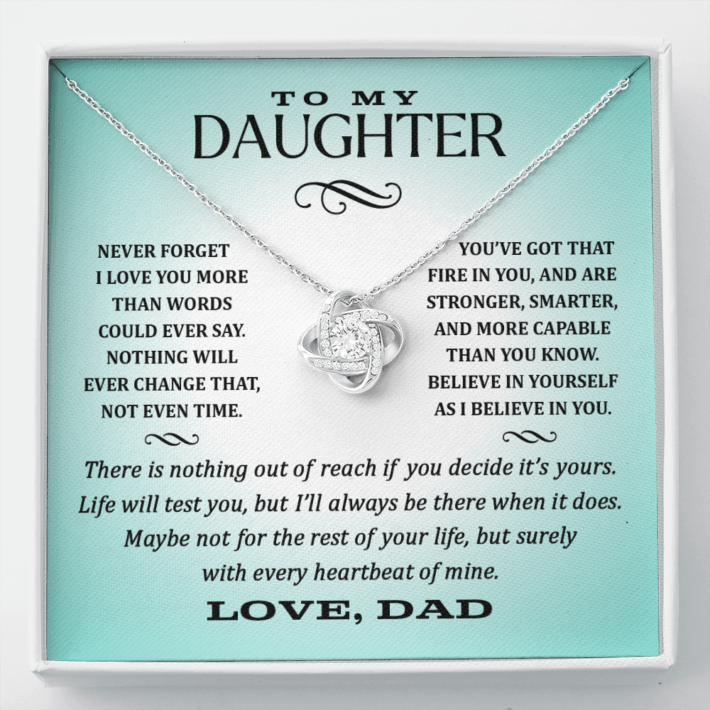 Dad to Daughter, Every Heartbeat.
