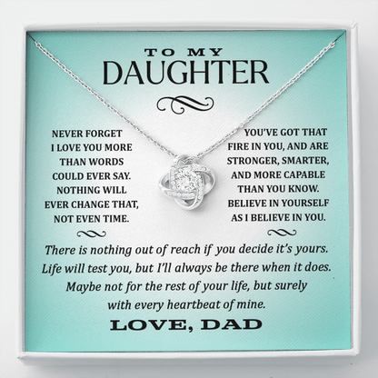 Dad to Daughter, Every Heartbeat.