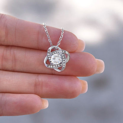 Halo Pendant Necklace for Biker Wife