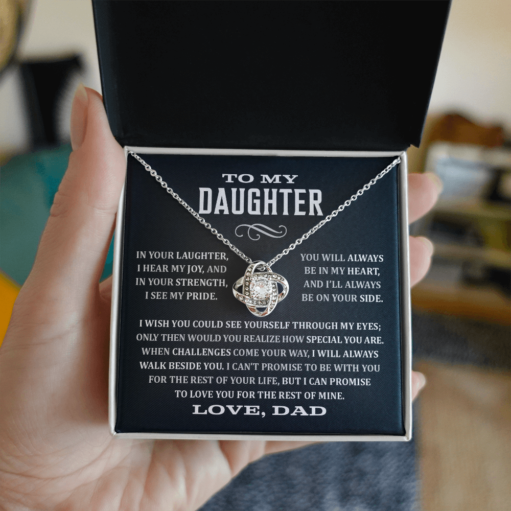 To My Daughter From Dad, How Special You Are, Pendant Necklace