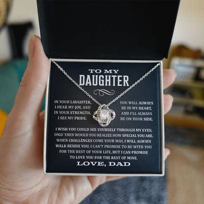 To My Daughter From Dad, How Special You Are, Pendant Necklace