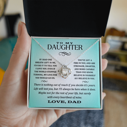 Dad to Daughter, Heartbeat.