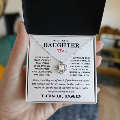 Dad to Daughter, Heartbeat.