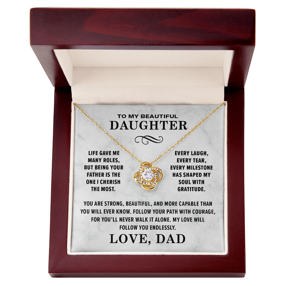 Dad To Daughter, Gratitute.