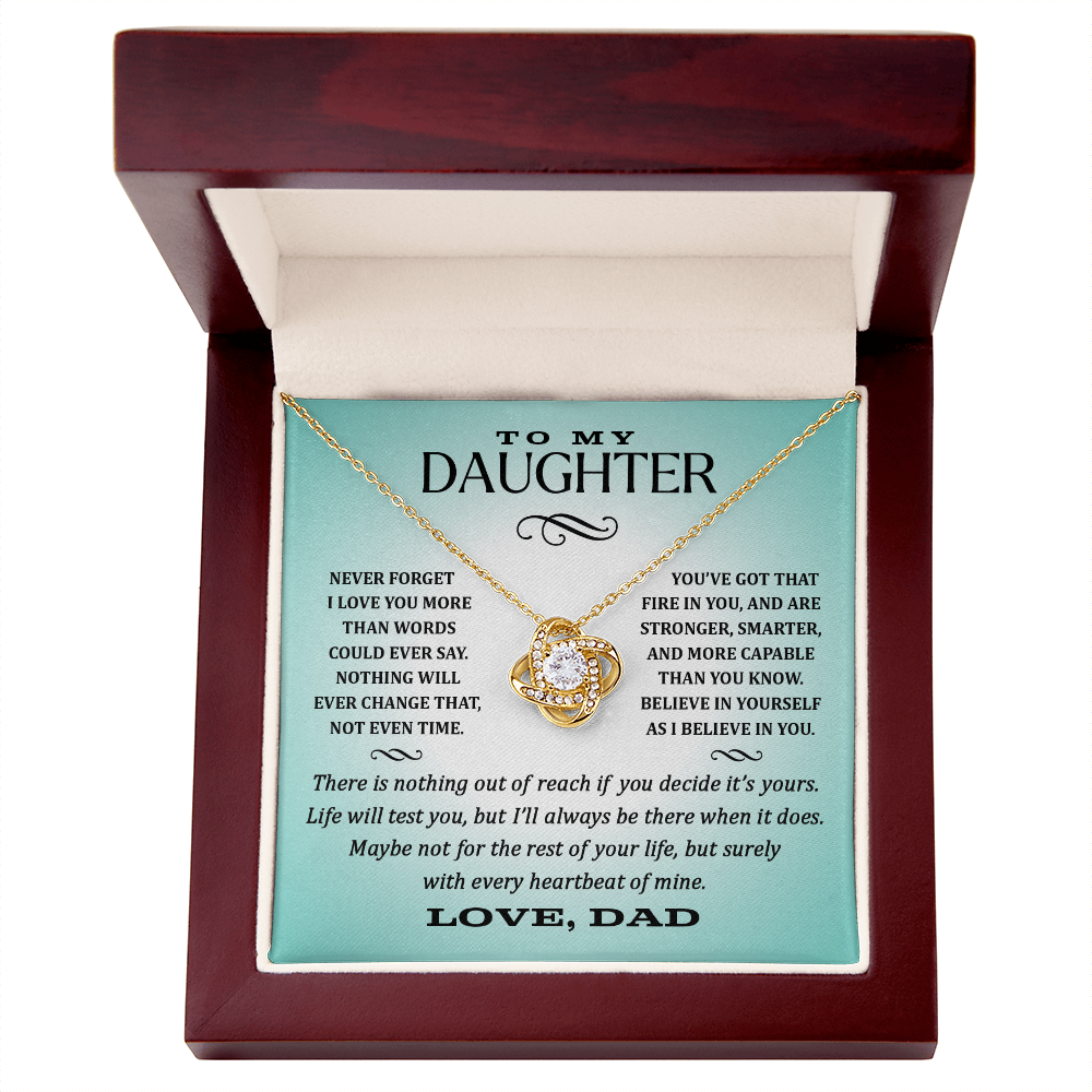 Dad to Daughter, Every Heartbeat.