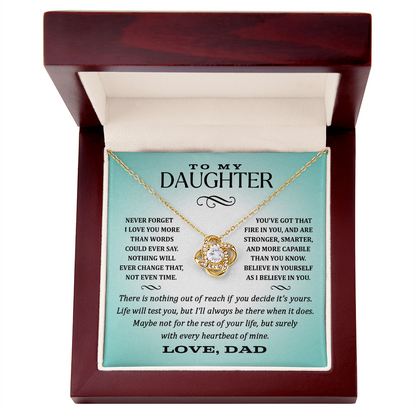 Dad to Daughter, Every Heartbeat.