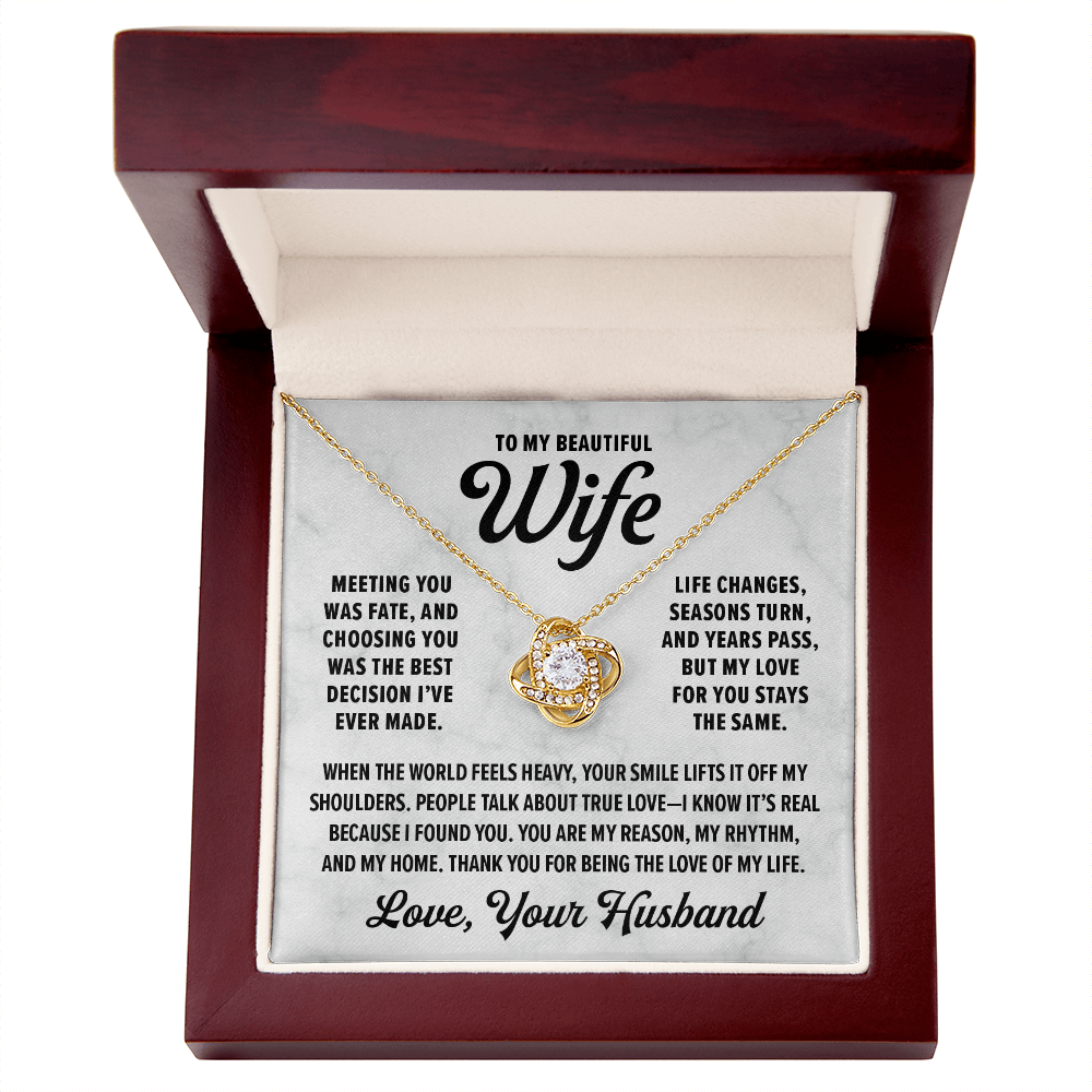 To My Wife, My Reason.