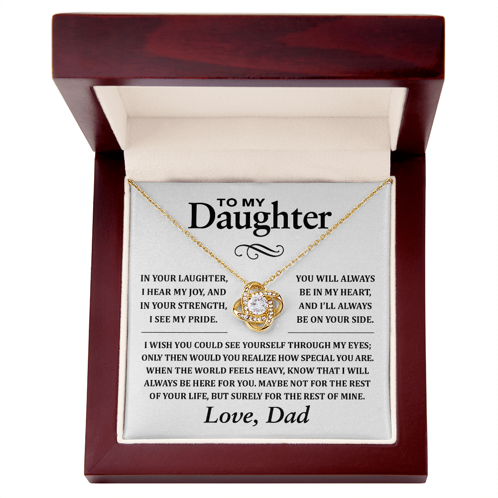 To My Daughter From Dad, How Special You Are, Pendant Necklace
