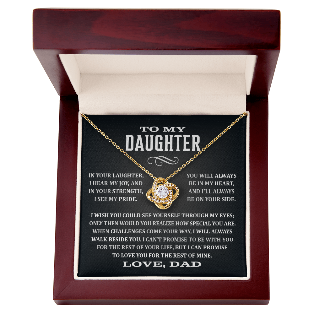 To My Daughter From Dad, How Special You Are, Pendant Necklace