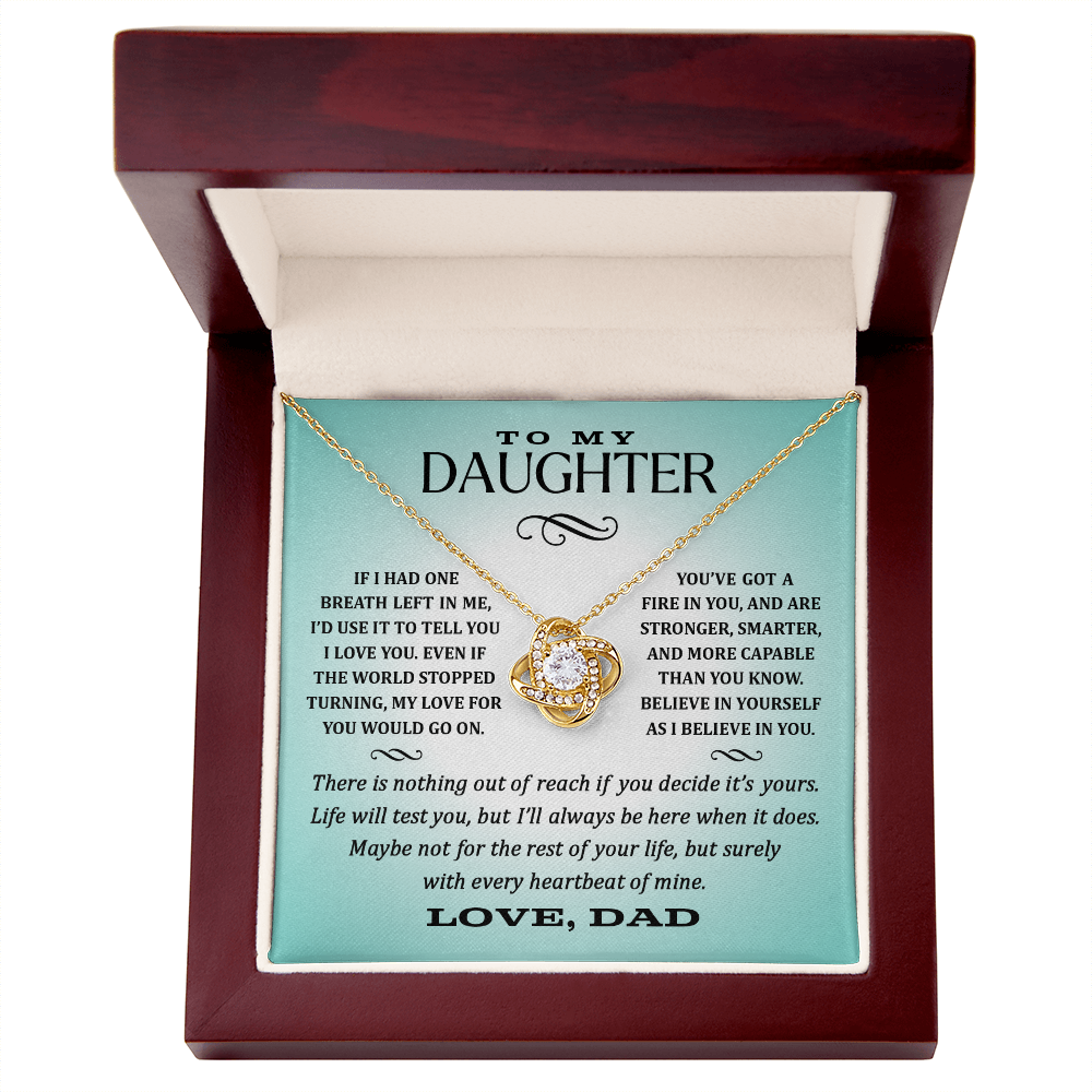 Dad to Daughter, Heartbeat.