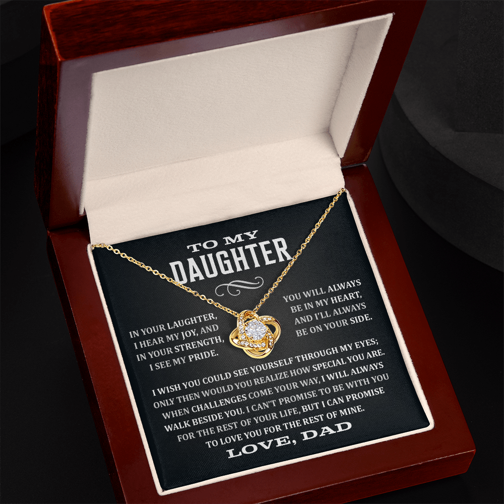 To My Daughter From Dad, How Special You Are, Pendant Necklace