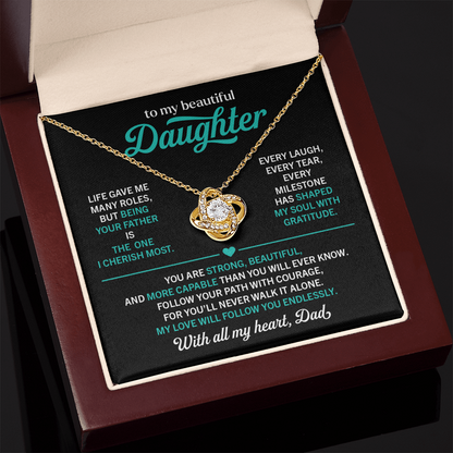 Dad to Daughter, Gratitude.