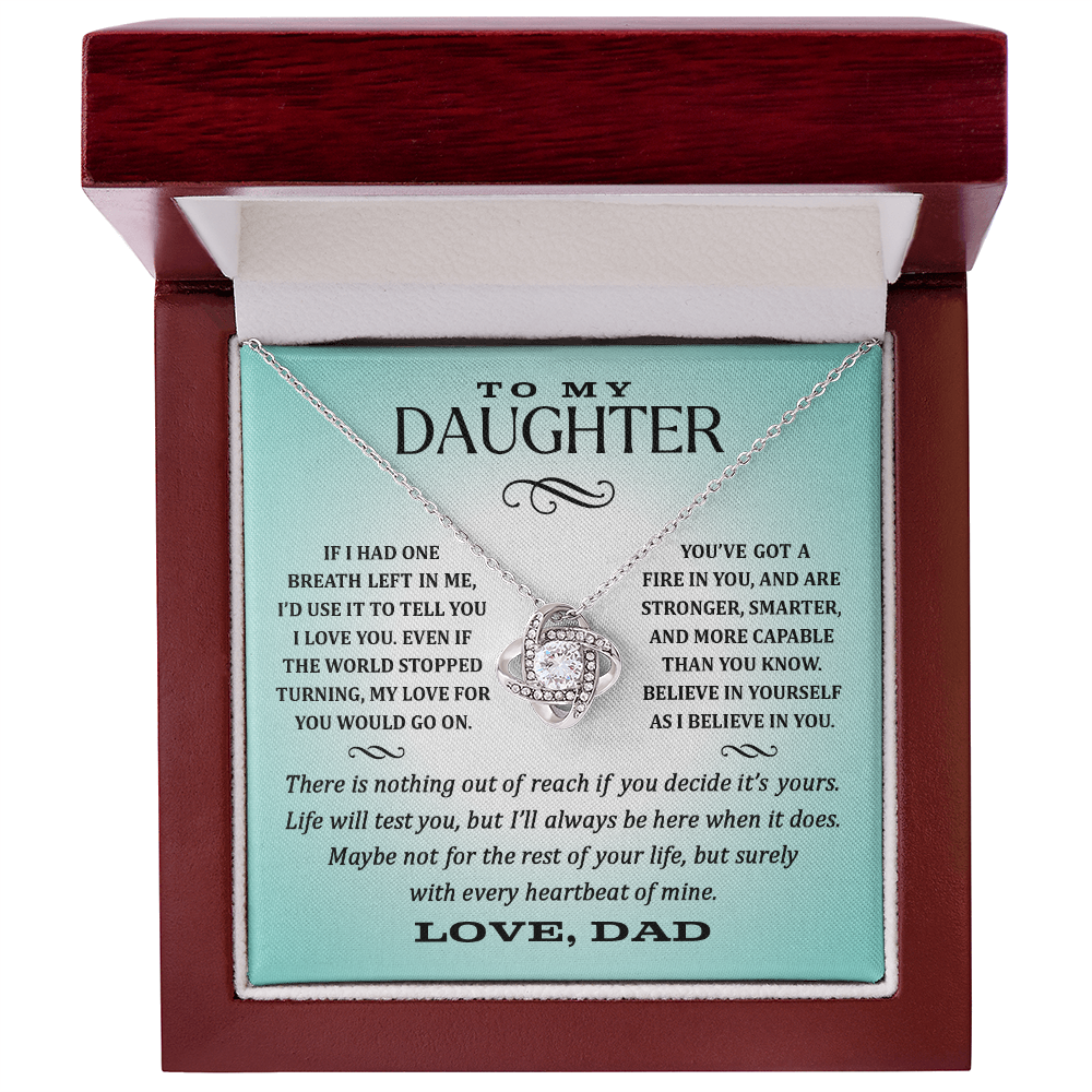 Dad to Daughter, Heartbeat.