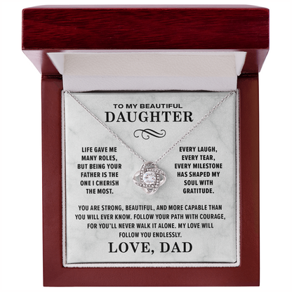 Dad To Daughter, Gratitute.