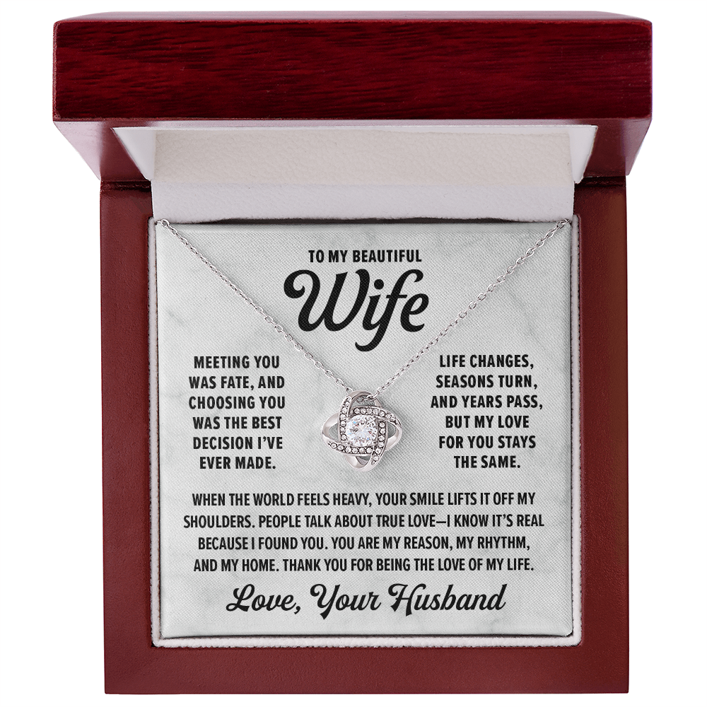 To My Wife, My Reason.