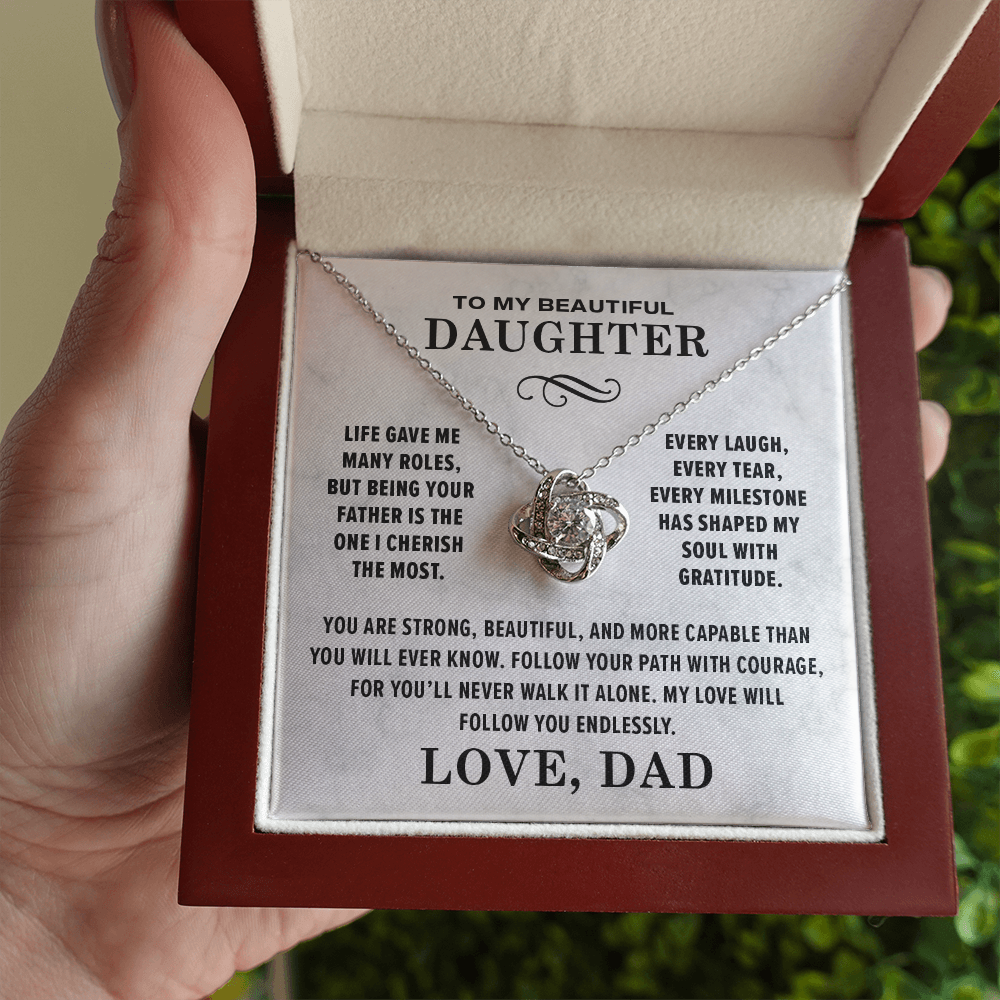 Dad To Daughter, Gratitute.