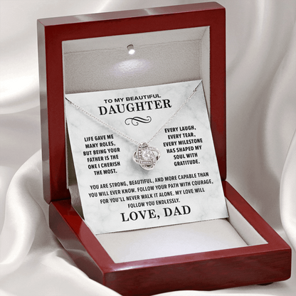 Dad To Daughter, Gratitute.