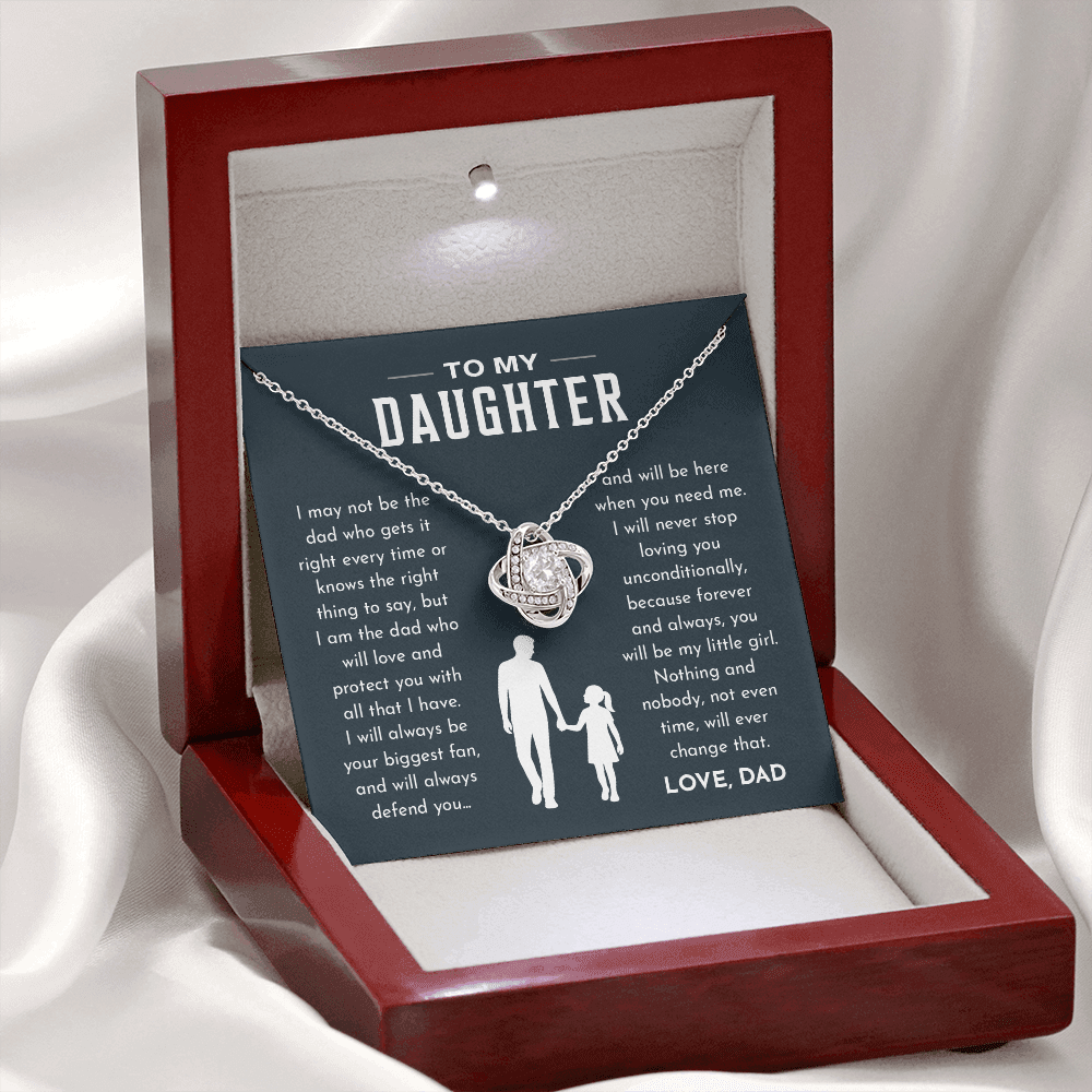 Dad to Daughter, Necklace, My Little Girl