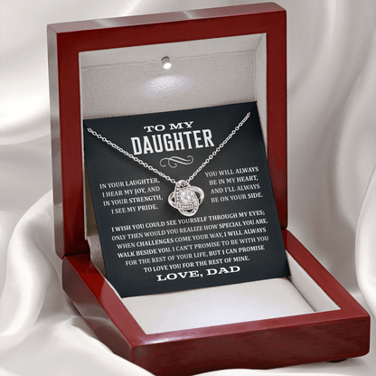To My Daughter From Dad, How Special You Are, Pendant Necklace