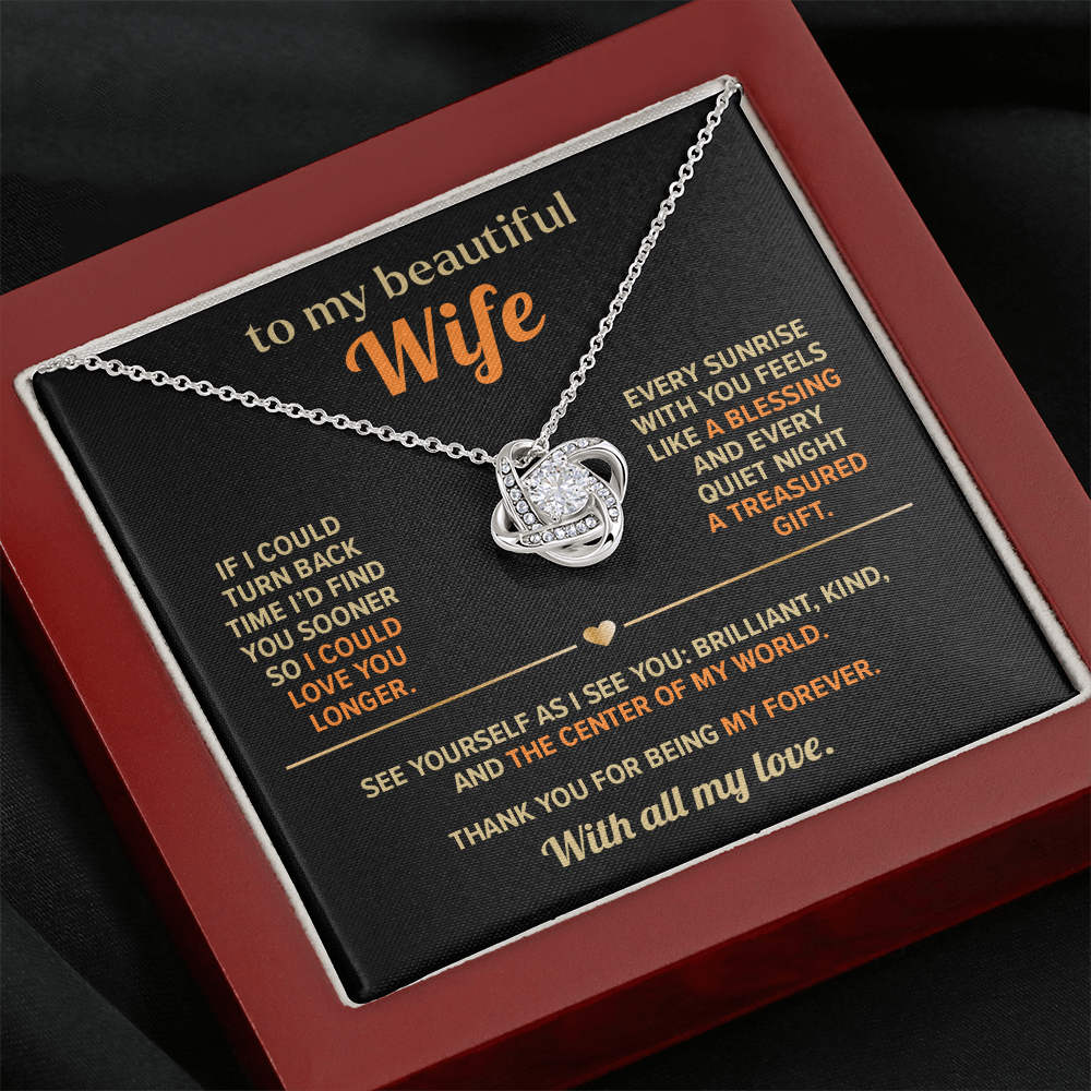 To My Wife. My Treasure.