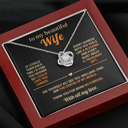 To My Wife. My Treasure.