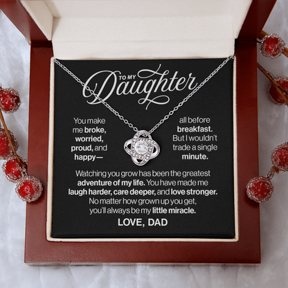 To My Daughter, Before Breakfast