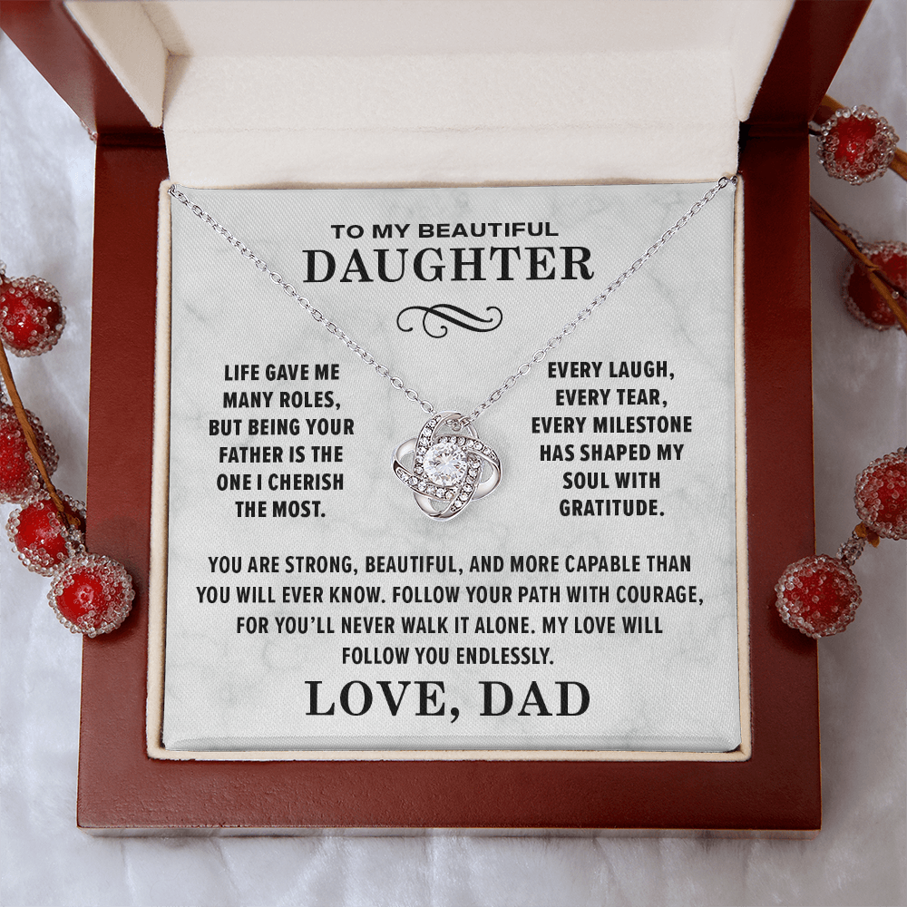Dad To Daughter, Gratitute.